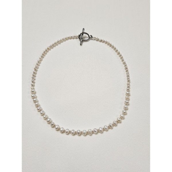 MSharm Pearl Stone Necklace