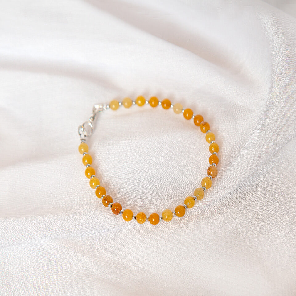 M Sharm Jadeite Stone Bracelet - AISTISHKA - Home of Vivid Footwear & Apparel