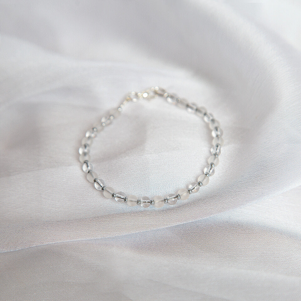 M Sharm Rock Crystal Bracelet - AISTISHKA - Home of Vivid Footwear & Apparel