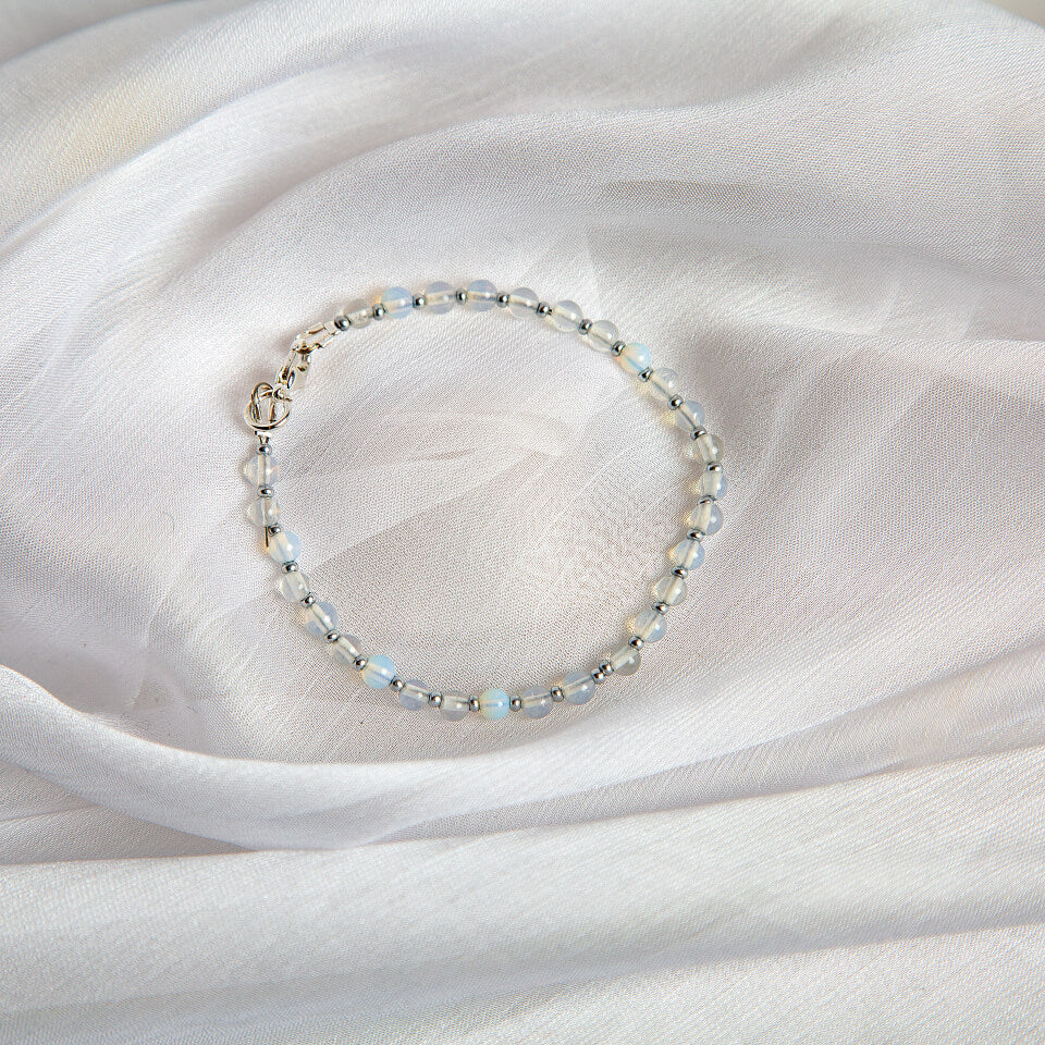 M Sharm Moon Stone Bracelet - AISTISHKA - Home of Vivid Footwear & Apparel