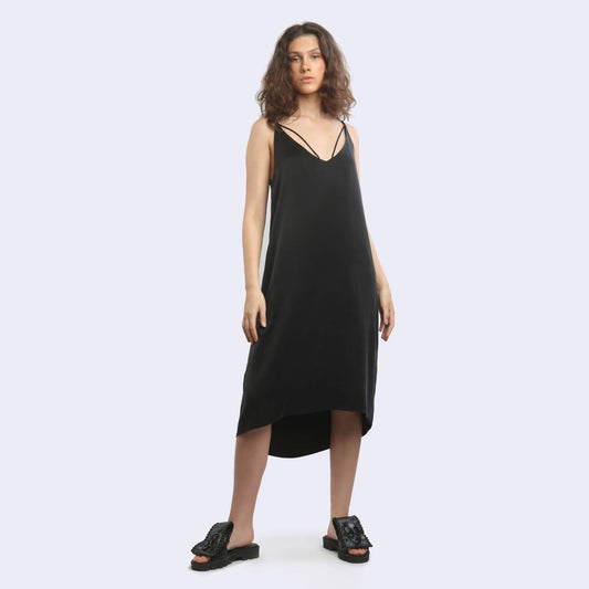 Aistishka Juste Black Slip-On Dress - AISTISHKA - Home of Vivid Footwear & Apparel