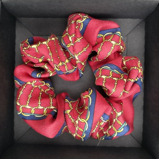 Aistishka Colourful Silk Scrunchie