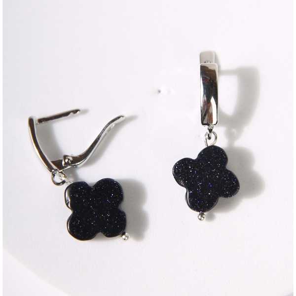 MSharm Goldstone Earrings "Cairo night'