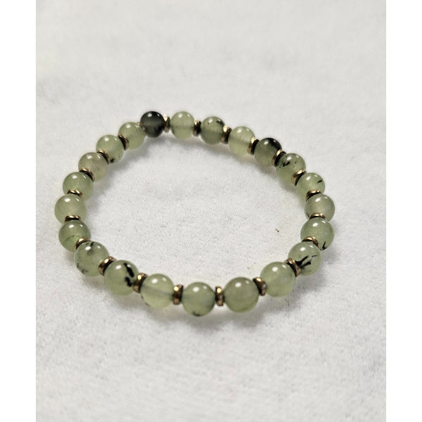 MSharm Prehnite Stone Bracelet