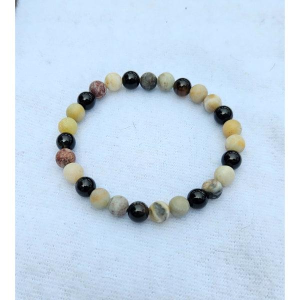 MSharm Agat+ Amazonite Stones Bracelet