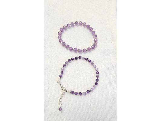 MSharm Amethyst Stone Bracelet