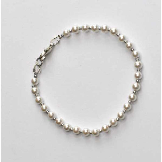 MSharm white Perl Bracelet