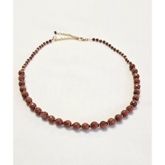 MSharm Goldstone Necklace 'Desert sand'