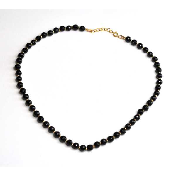 MSharm Onyx Stone Necklace