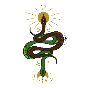 Aistishka "Ying Yang Snakes" Hoodie