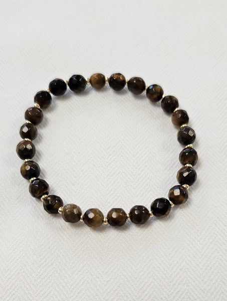 MSharm Tiger eye Stone Bracelet