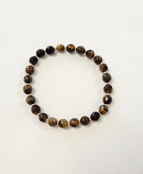 MSharm Tiger eye Stone Bracelet