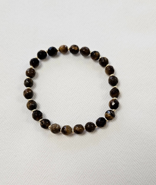 MSharm Tiger eye Stone Bracelet