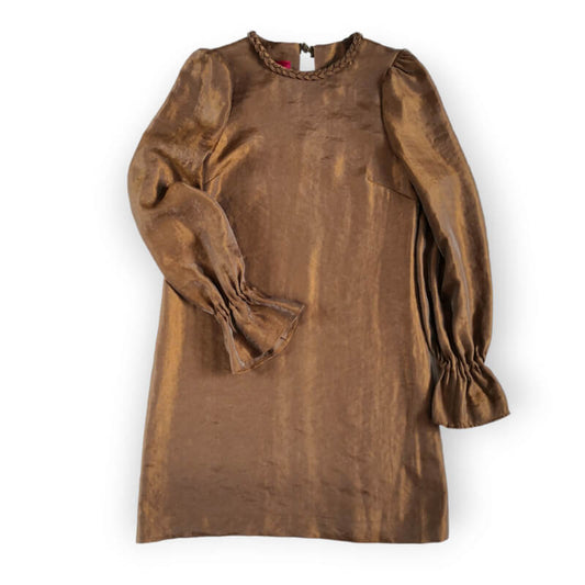 Aistishka Bronze Luna Dress - AISTISHKA - Home of Vivid Footwear & Apparel
