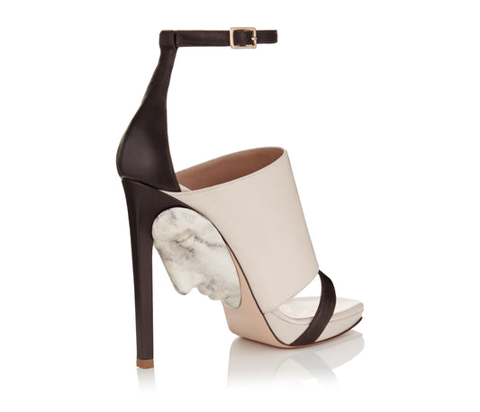 GD Hypnos Beige Strapped High Heels - AISTISHKA - Home of Vivid Footwear & Apparel