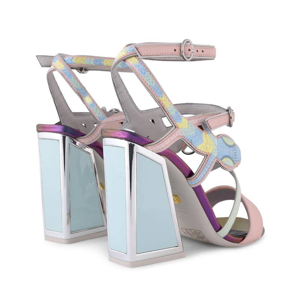 KM Molly Multipastels High Heels - AISTISHKA - Home of Vivid Footwear & Apparel