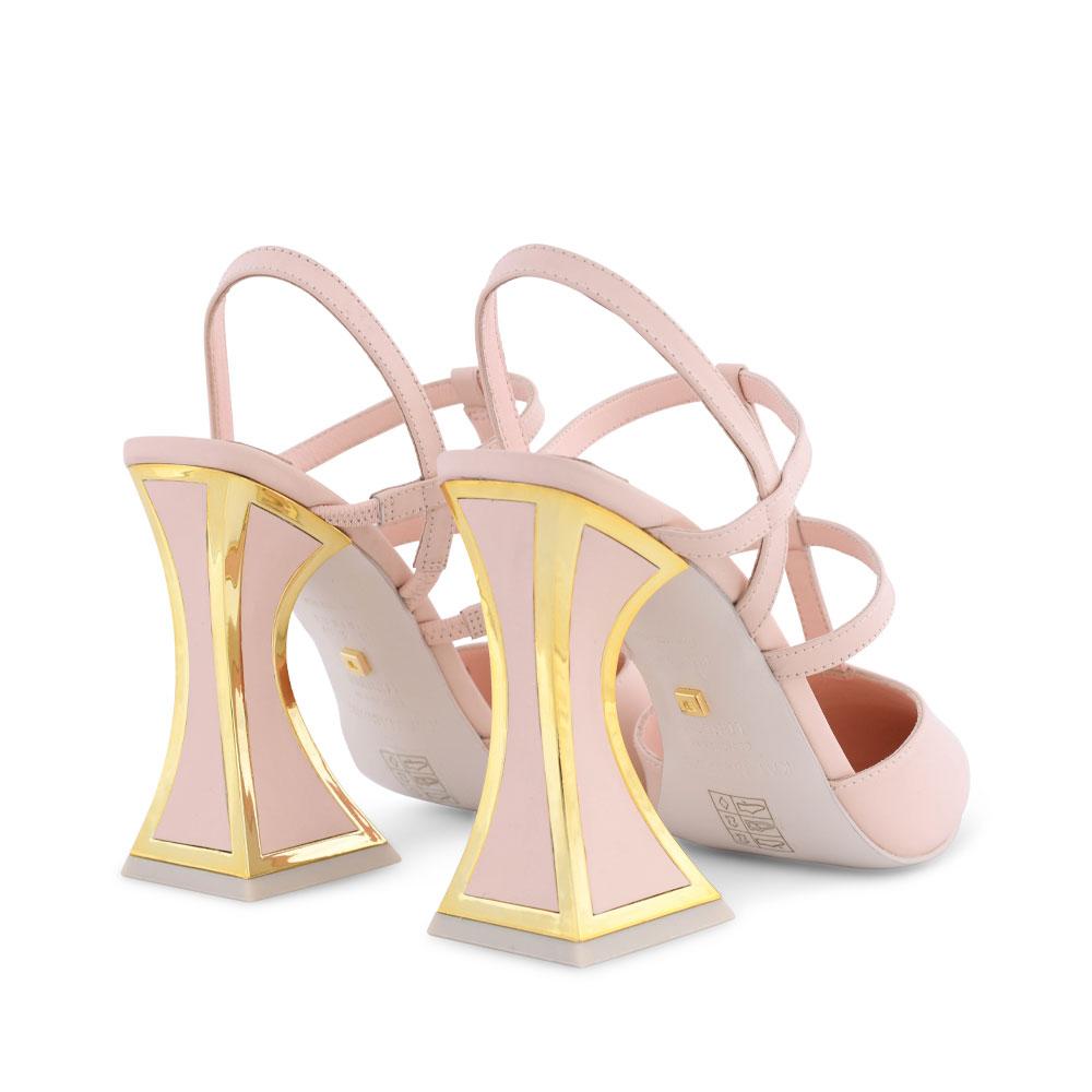 KM Soki Seashell High Heels - AISTISHKA - Home of Vivid Footwear & Apparel