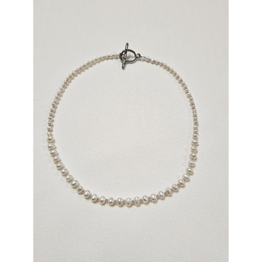 MSharm Pearl Stone Necklace