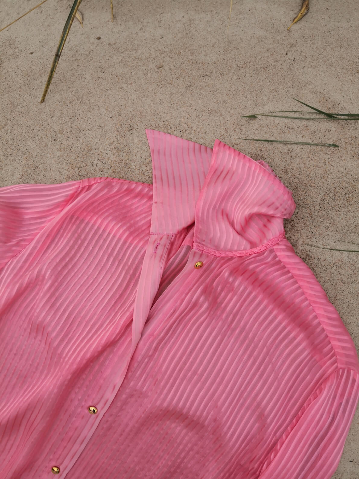 Aistishka Peachy Stripes Maria Shirt