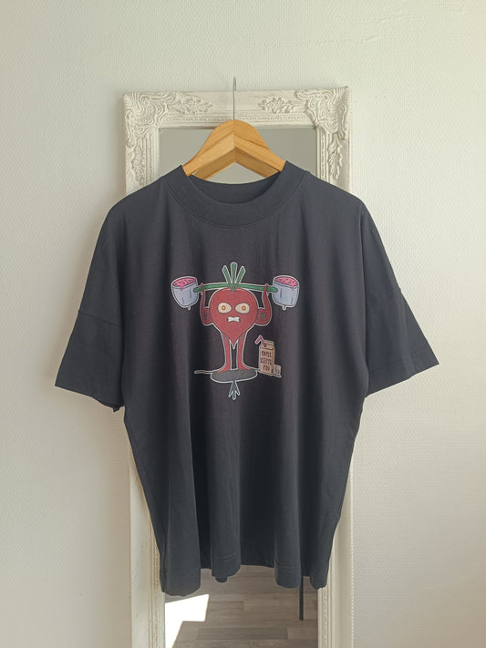 Aistishka "SuperBeet" T-Shirt With Artwork Print