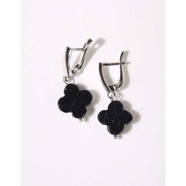 MSharm Goldstone Earrings "Cairo night'