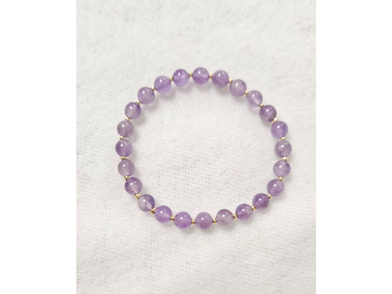 M Sharm Amethyst Stone Bracelet