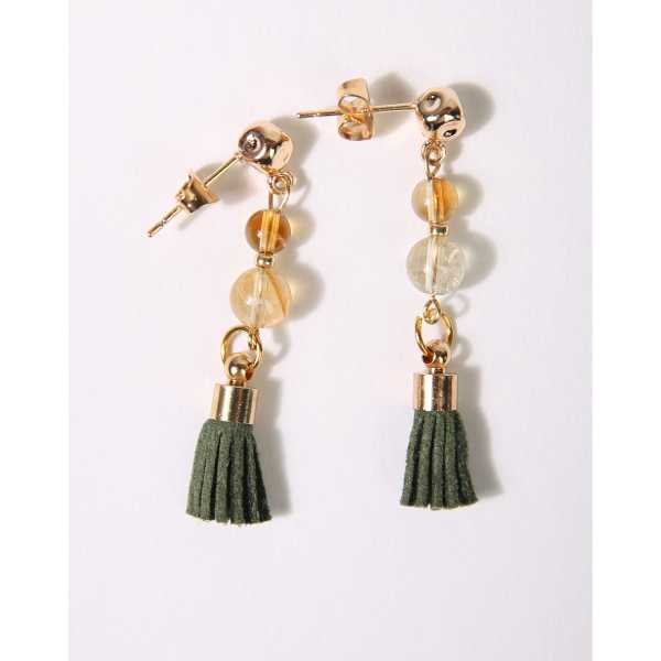 MSharm Citrinite Stone Earrings