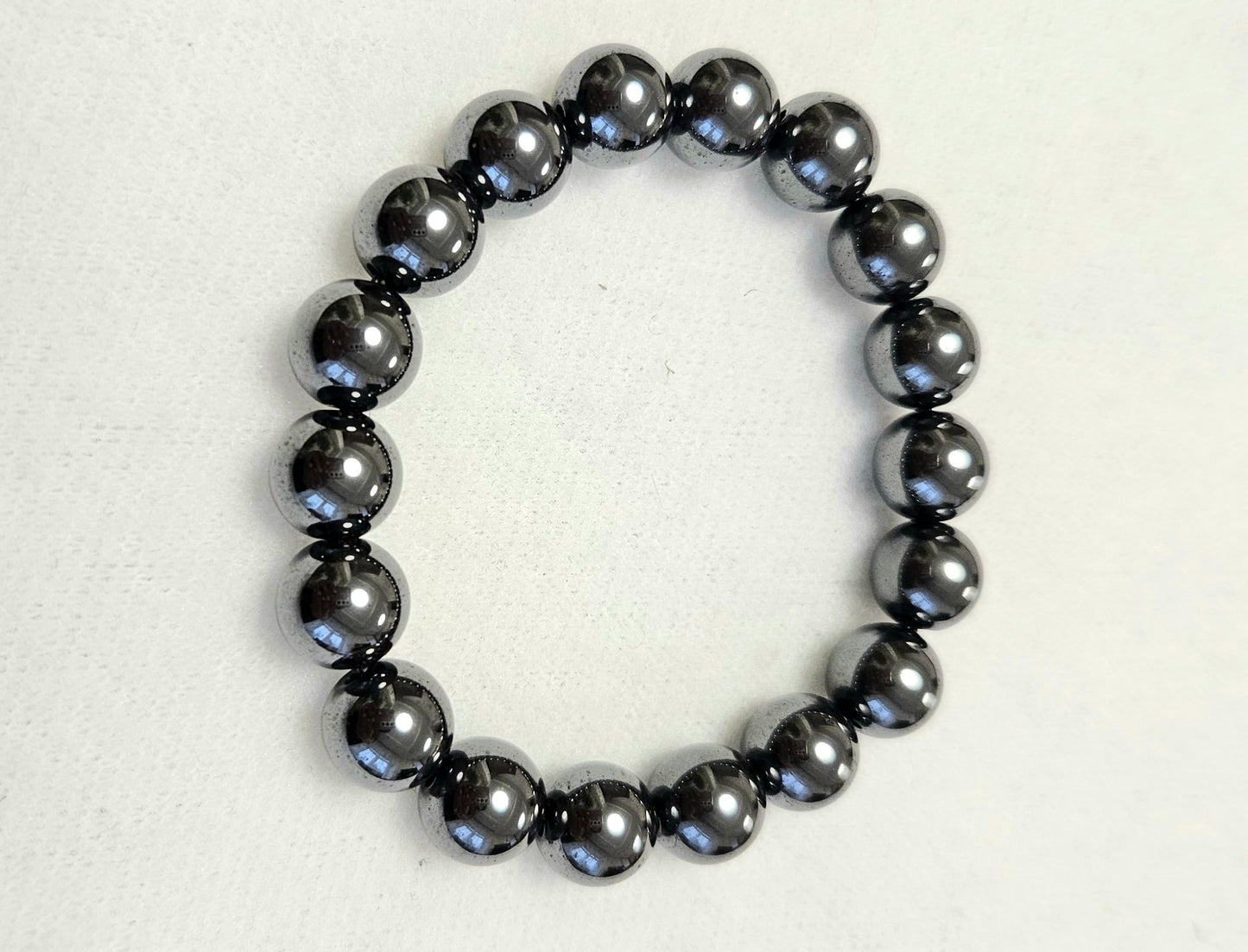 M Sharm Hematite Stone Bracelet