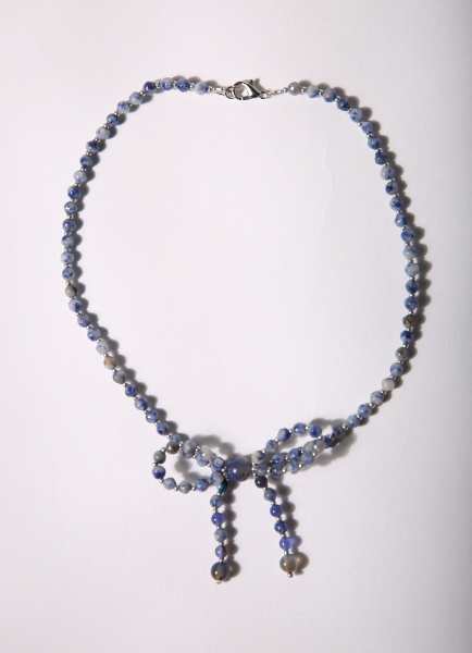 MSharm Jasper Stone Necklace
