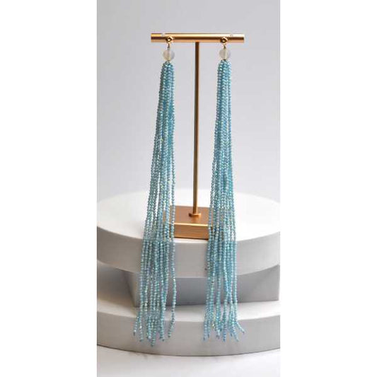 MSharm Moon Stone Earrings (long)