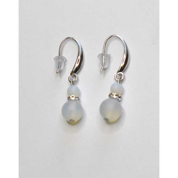 MSharm Moon Stone Earrings