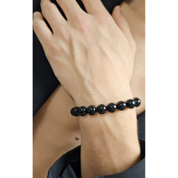 M Sharm Onyx Stone Bracelet