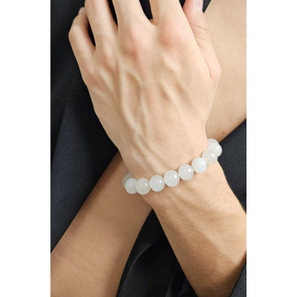 M Sharm Rose quartz Stone Bracelet