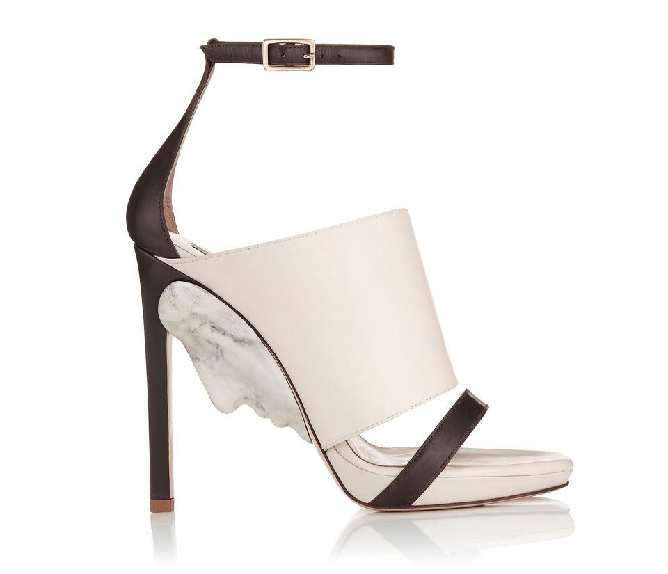 GD Hypnos Beige Strapped High Heels